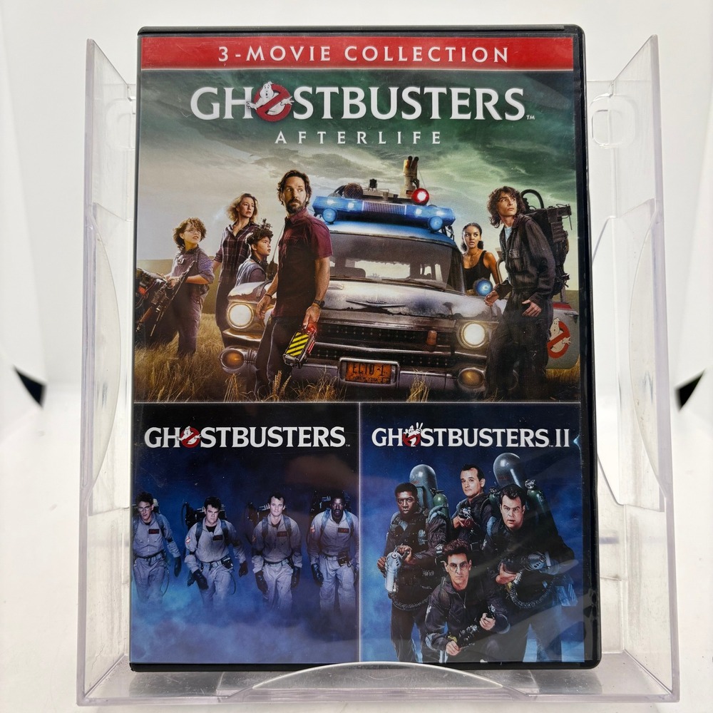 Ghostbusters 3-Movie Collection DVD Afterlife Ghostbusters I & II Set